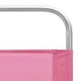 Folding beach chairs 2 units pink fabric by vidaXL, Garden chairs - Ref: Foro24-310372, Price: 71,52 €, Discount: %