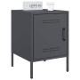 Mesitas de noche 2 unidades acero gris antracita 36x39x50,5 cm by , Nightstands - Ref: Foro24-842915, Price: 94,40 €, Discoun...