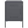 Mesitas de noche 2 unidades acero gris antracita 36x39x50,5 cm by , Nightstands - Ref: Foro24-842915, Price: 94,40 €, Discoun...