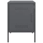 Mesitas de noche 2 unidades acero gris antracita 36x39x50,5 cm de , Mesitas de noche - Ref: Foro24-842915, Precio: 79,36 €, D...