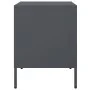 Mesitas de noche 2 unidades acero gris antracita 36x39x50,5 cm de , Mesitas de noche - Ref: Foro24-842915, Precio: 79,36 €, D...
