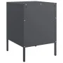 Mesitas de noche 2 unidades acero gris antracita 36x39x50,5 cm de , Mesitas de noche - Ref: Foro24-842915, Precio: 79,36 €, D...