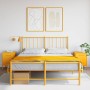 Zwei Nachttische aus gelbem Senf-Stahl, 36x39x50,5 cm. von , Nachttische - Ref: Foro24-842917, Preis: 94,40 €, Rabatt: %
