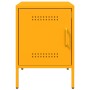 Mesitas de noche 2 uds acero amarillo mostaza 36x39x50,5 cm de , Mesitas de noche - Ref: Foro24-842917, Precio: 94,34 €, Desc...