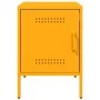 Mesitas de noche 2 uds acero amarillo mostaza 36x39x50,5 cm by , Nightstands - Ref: Foro24-842917, Price: 79,36 €, Discount: %