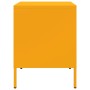 Zwei Nachttische aus gelbem Senf-Stahl, 36x39x50,5 cm. von , Nachttische - Ref: Foro24-842917, Preis: 94,40 €, Rabatt: %