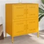 Gelber Senf-Stahlschrank 68x39x79 cm von , Sideboards - Ref: Foro24-842955, Preis: 109,11 €, Rabatt: %