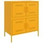 Gelber Senf-Stahlschrank 68x39x79 cm von , Sideboards - Ref: Foro24-842955, Preis: 109,11 €, Rabatt: %