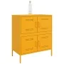 Gelber Senf-Stahlschrank 68x39x79 cm von , Sideboards - Ref: Foro24-842955, Preis: 109,11 €, Rabatt: %