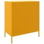 Gelber Senf-Stahlschrank 68x39x79 cm von , Sideboards - Ref: Foro24-842955, Preis: 109,11 €, Rabatt: %