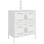 Weißer Stahlschrank 68x39x79 cm von , Sideboards - Ref: Foro24-842957, Preis: 110,51 €, Rabatt: %