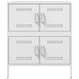 Weißer Stahlschrank 68x39x79 cm von , Sideboards - Ref: Foro24-842957, Preis: 110,51 €, Rabatt: %
