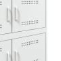 Aparador de acero blanco 68x39x79 cm de , Aparadores - Ref: Foro24-842957, Precio: 110,22 €, Descuento: %