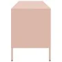 Mueble para TV acero rosa 100,5x39x50,5 cm by , TV Furniture - Ref: Foro24-843037, Price: 121,98 €, Discount: %