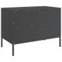 Mueble para TV acero negro 68x39x50,5 cm de , Muebles TV - Ref: Foro24-843042, Precio: 75,41 €, Descuento: %