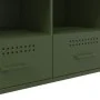 Mueble para TV acero verde oliva 100,5x39x50,5 cm by , TV Furniture - Ref: Foro24-843040, Price: 122,13 €, Discount: %