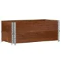 Jardinera de madera maciza de pino marrón 100x50 cm by , Pots and planters - Ref: Foro24-3295394, Price: 68,40 €, Discount: %