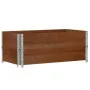 Jardinera de madera maciza de pino marrón 100x50 cm by , Pots and planters - Ref: Foro24-3295394, Price: 68,40 €, Discount: %