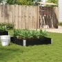 Massive schwarze Kiefernholz-Pflanzschale 100x100 cm von , Töpfe und Pflanzgefäße - Ref: Foro24-3295396, Preis: 41,65 €, Raba...