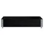 Jardinera de madera maciza de pino negra 100x100 cm by , Pots and planters - Ref: Foro24-3295396, Price: 41,72 €, Discount: %