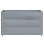 Massive Blumenkasten aus grauer Kiefer 100x100 cm von , Töpfe und Pflanzgefäße - Ref: Foro24-3295433, Preis: 121,17 €, Rabatt: %
