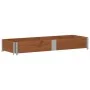 Jardinera de madera maciza de pino marrón 150x50 cm by , Pots and planters - Ref: Foro24-3295406, Price: 48,88 €, Discount: %