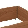 Jardinera de madera maciza de pino marrón 150x50 cm by , Pots and planters - Ref: Foro24-3295406, Price: 48,88 €, Discount: %