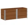 Jardinera de madera maciza de pino marrón 150x50 cm de , Maceteros y jardineras - Ref: Foro24-3295438, Precio: 125,82 €, Desc...