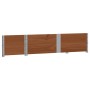 Massive Holzblumenkasten aus brauner Kiefer 150x50 cm von , Töpfe und Pflanzgefäße - Ref: Foro24-3295410, Preis: 99,18 €, Rab...