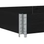Massive schwarze Kiefernholz-Pflanzschale 150x100 cm von , Töpfe und Pflanzgefäße - Ref: Foro24-3295412, Preis: 57,54 €, Raba...
