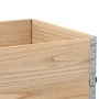 Massive Holzblumenkasten aus Kiefer 80x60 cm von , Töpfe und Pflanzgefäße - Ref: Foro24-3295419, Preis: 86,21 €, Rabatt: %