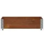 Jardinera de madera maciza de pino marrón 80x60 cm by , Pots and planters - Ref: Foro24-3295838, Price: 36,52 €, Discount: %