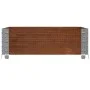 Jardinera de madera maciza de pino marrón 80x60 cm by , Pots and planters - Ref: Foro24-3295838, Price: 36,52 €, Discount: %