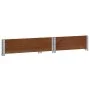 Jardinera de madera maciza de pino marrón 80x60 cm by , Pots and planters - Ref: Foro24-3295838, Price: 36,52 €, Discount: %