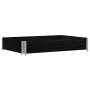 Jardinera de madera maciza de pino negra 120x80 cm von , Töpfe und Pflanzgefäße - Ref: Foro24-3295844, Preis: 43,29 €, Rabatt: %
