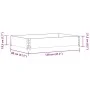Jardinera de madera maciza de pino negra 120x80 cm by , Pots and planters - Ref: Foro24-3295844, Price: 42,52 €, Discount: %