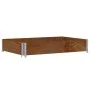 Jardinera de madera maciza de pino marrón 120x80 cm by , Pots and planters - Ref: Foro24-3295846, Price: 42,64 €, Discount: %