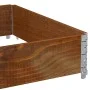 Jardinera de madera maciza de pino marrón 120x80 cm by , Pots and planters - Ref: Foro24-3295846, Price: 42,64 €, Discount: %