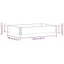 Jardinera de madera maciza de pino marrón 120x80 cm by , Pots and planters - Ref: Foro24-3295846, Price: 42,64 €, Discount: %