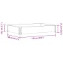 Jardinera de madera maciza de pino marrón 120x80 cm von , Töpfe und Pflanzgefäße - Ref: Foro24-3295846, Preis: 52,70 €, Rabat...