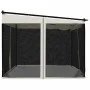 Cenador con paredes de malla acero crema 3x3 m de , Carpas y cenadores - Ref: Foro24-4003908, Precio: 346,35 €, Descuento: %