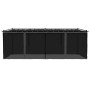 Cenador con paredes de malla acero gris antracita 6x3 m de , Carpas y cenadores - Ref: Foro24-4003915, Precio: 523,06 €, Desc...