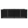 Cenador con paredes de malla acero gris antracita 6x3 m de , Carpas y cenadores - Ref: Foro24-4003915, Precio: 513,83 €, Desc...