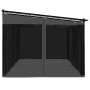 Cenador con paredes de malla acero gris antracita 6x3 m de , Carpas y cenadores - Ref: Foro24-4003915, Precio: 523,06 €, Desc...