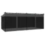 Cenador con paredes de malla acero gris antracita 6x3 m de , Carpas y cenadores - Ref: Foro24-4003915, Precio: 513,83 €, Desc...