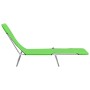 Tumbonas plegables 2 unidades acero y tela verde de vidaXL, Tumbonas - Ref: Foro24-310343, Precio: 76,56 €, Descuento: %