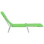 Tumbonas plegables 2 unidades acero y tela verde de vidaXL, Tumbonas - Ref: Foro24-310343, Precio: 82,17 €, Descuento: %
