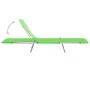 Tumbonas plegables 2 unidades acero y tela verde de vidaXL, Tumbonas - Ref: Foro24-310343, Precio: 82,17 €, Descuento: %