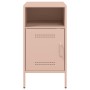Mesita de noche acero rosa 36x39x68 cm by , Nightstands - Ref: Foro24-843068, Price: 64,66 €, Discount: %