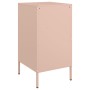 Mesita de noche acero rosa 36x39x68 cm by , Nightstands - Ref: Foro24-843068, Price: 64,66 €, Discount: %